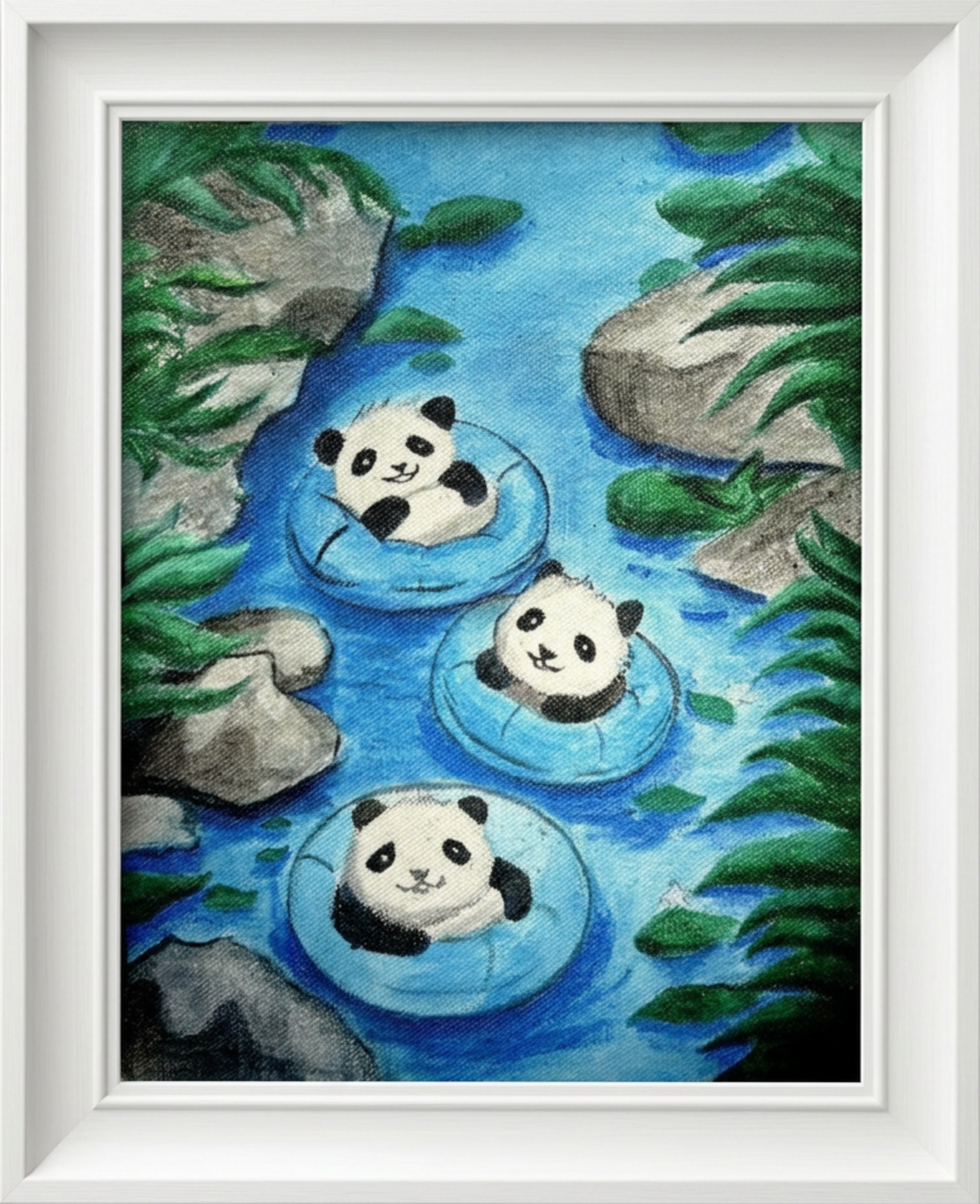 Still Waters — Acrylic on canvas